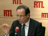 François Hollande, candidat socialiste à la Présidentielle : 