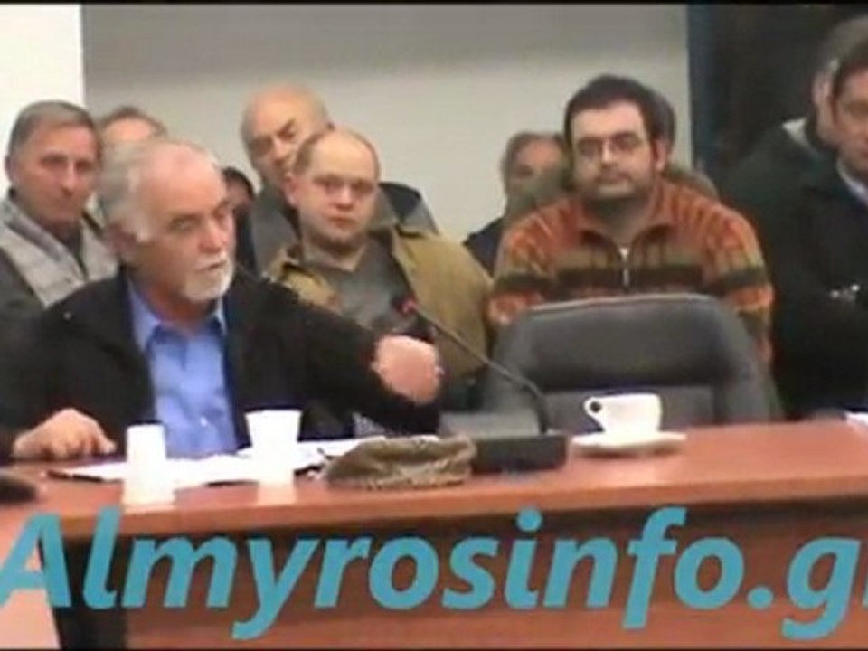 Ο κ. Βούλγαρης για τα έργα στον πρώην Δ. Σούρπης