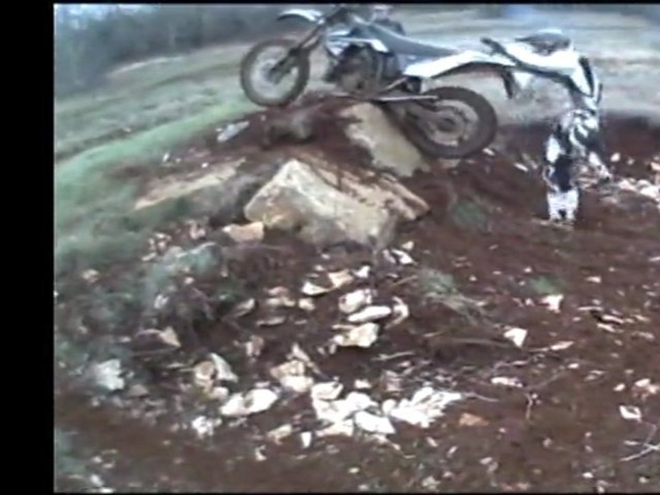 Stage Enduro chez david Frétigné 28 et 29 jan 2012