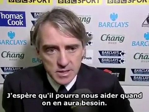Mancini : Tévez ? Pas un problème