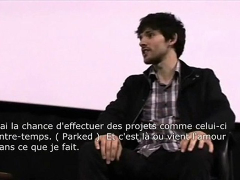Colin Morgan Q&A at The Takeover Film Festival 2011