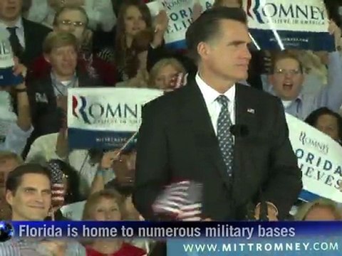 Romney leads US Republicans after big Florida win