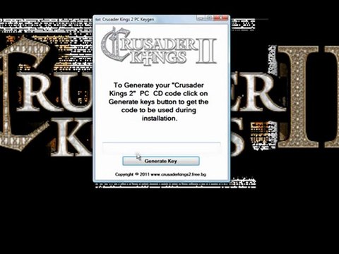 Crusader Kings PC game free Keygen Download + Crack