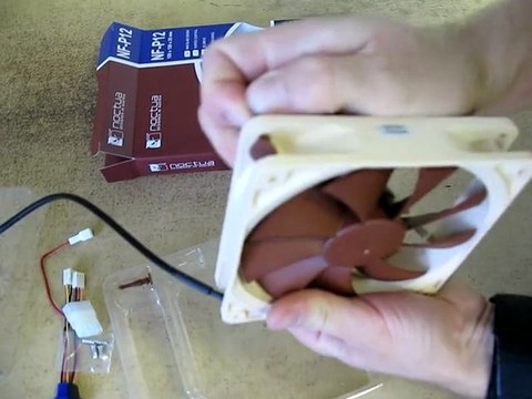 Noctua NF-P12-1300 silent fan 120MM Linus Tech Tips