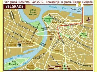 Giving directions in English - EZaP102, Jan2012, Bojana & Mirjana