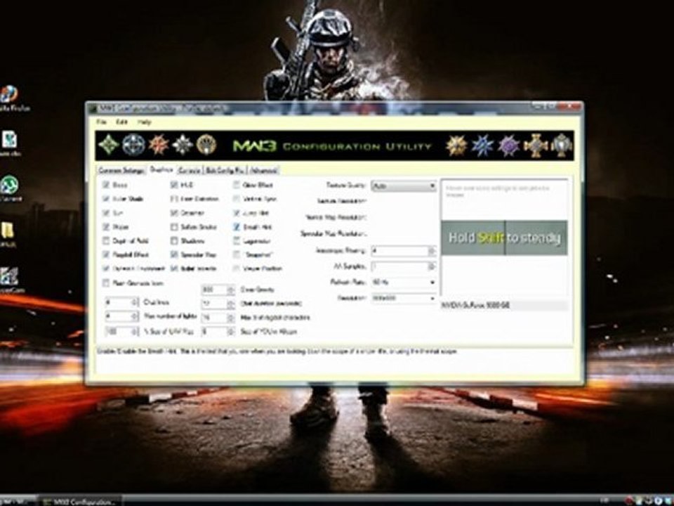 [TuTo] Call of Duty Modern Warfare 3 Configuration