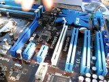 ASUS P7P55D LE P55 LGA1156 Core i5 Motherboard Unboxing Linus Tech Tips