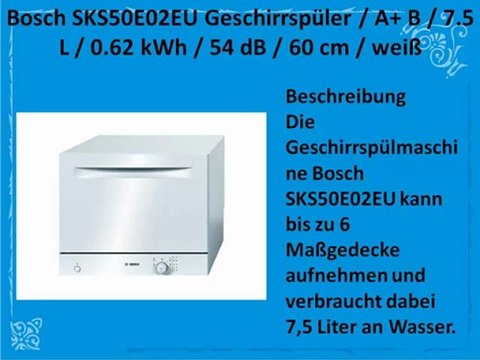 TOP 10 Spülmaschine Bosch zu kaufen