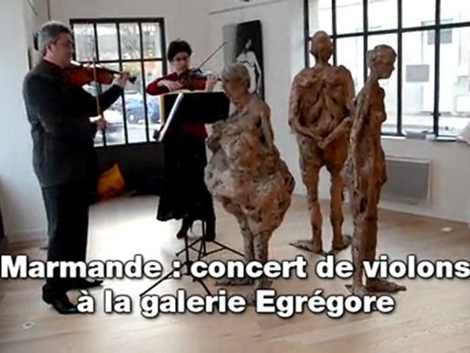 Marmande: concert à la galerie Egregore