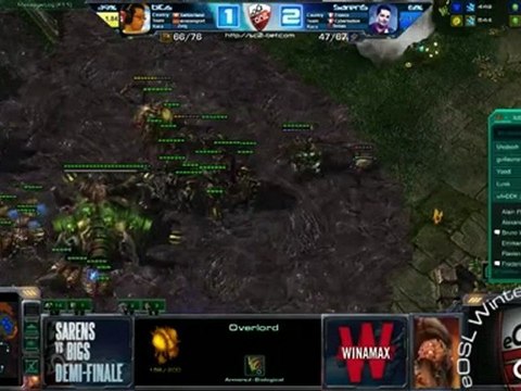 Demi-finale - SarenS vs biGs - match 4 - eOSL Winter'12