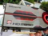 Radeon HD 5850 1GB ATI Video Card Gigabyte Unboxing Linus Tech Tips