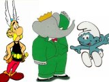 Les politiques schtroumpfent Tintin, Babar, Astérix...