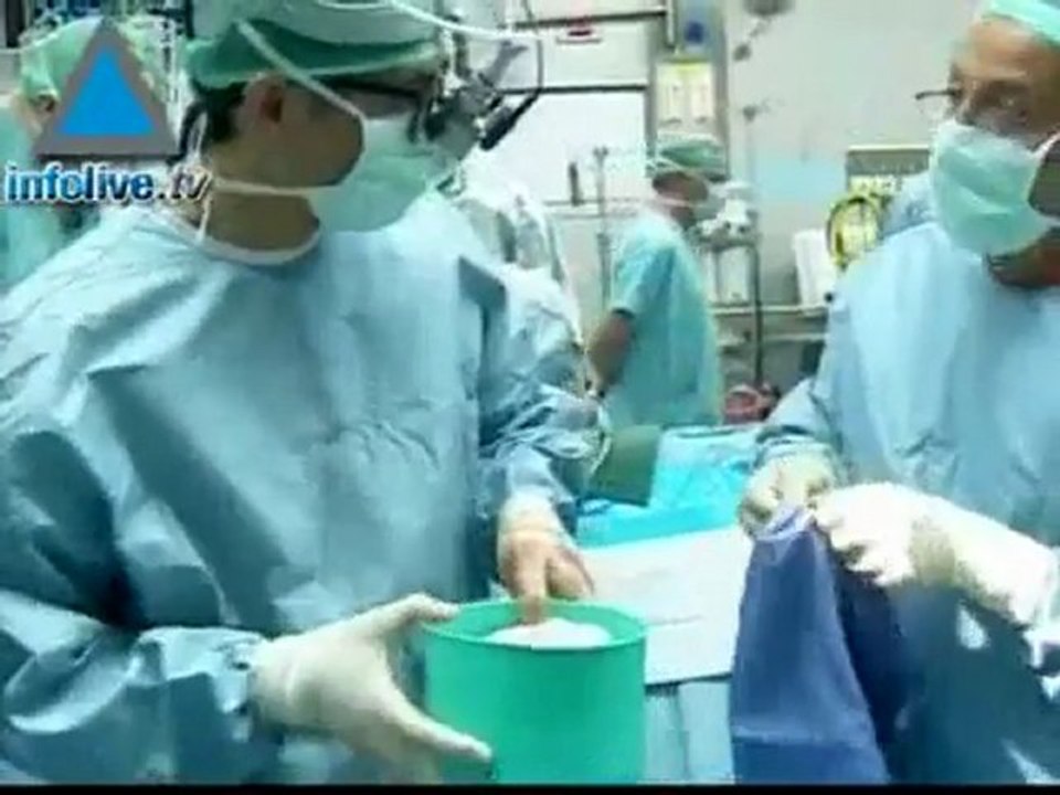 زرع رئات لمريض في اسرائيل