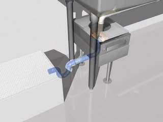 The Drain Strainer - How It Works - Food Solids Separator