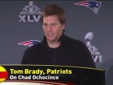 Super Bowl XLVI: Brady Praises Receivers