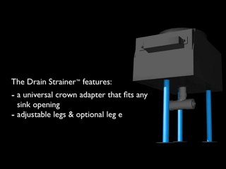 The Drain Strainer - How It Works - Commercial Disposal Alternative