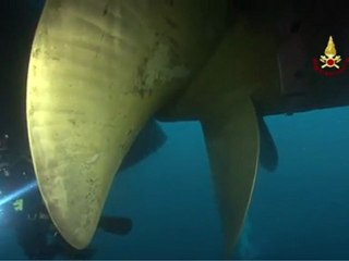 Isola del Giglio - Costa Concordia - VVF eliche