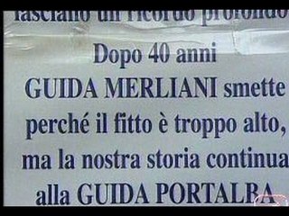 Napoli - Dopo 40 anni Guida Merliani smette perché il fitto è troppo alto