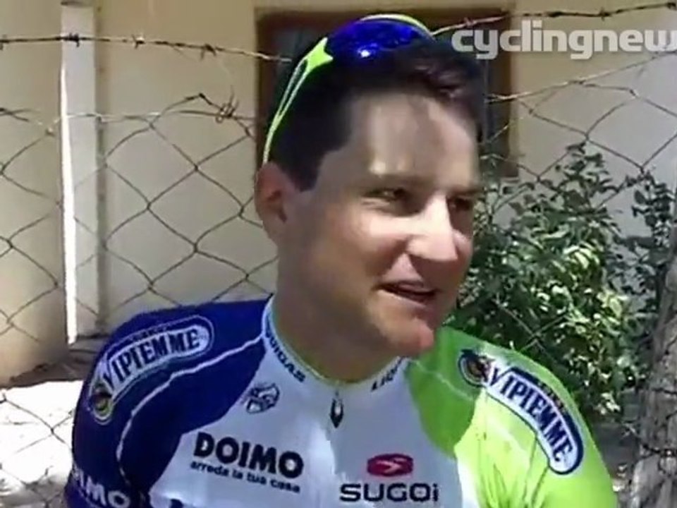 Heinrich Haussler at Garmin-Barracuda January 2012 traning camp - Part 2