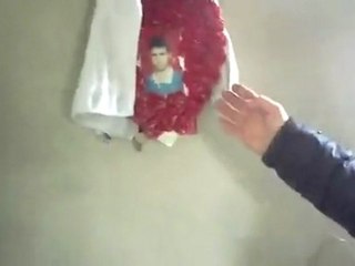 فري برس   الرستن منزل مدمر بالكامل بقذيفة مدفعية الميدان 1 2 2012