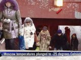 Freeze claims more lives in Europe, -25C in Moscow