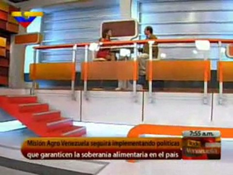 (Video) Fegaven evaluará precios de rubros agropecuarios con productores del país Venezolana de Televisión