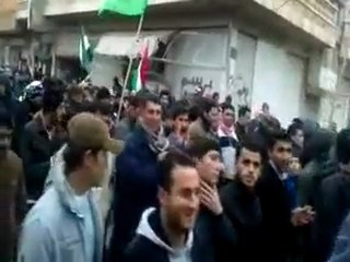 فري برس   مظاهرة عامودا 31 1 2012 ج3