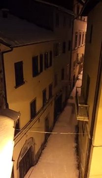neve a castiglion fiorentino ore 03.40