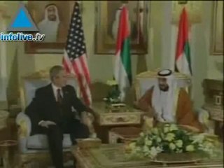 Bush construye una alianza anti-Irán en el Medio Oriente