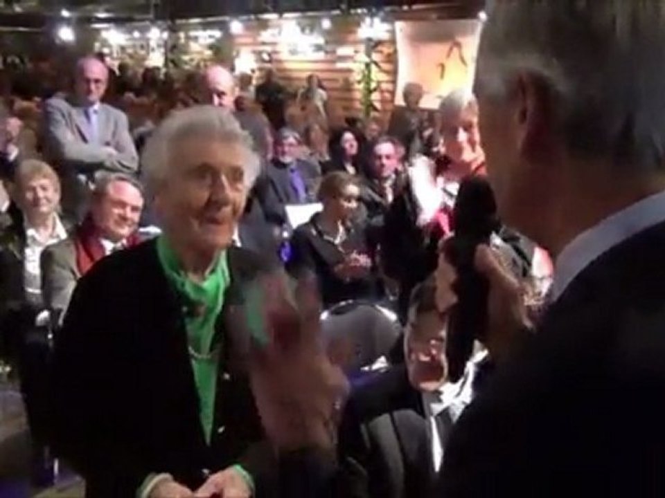 Voeux 2012 Marthe Croizier citoyenne d'honneur de Jouy-en-Josas