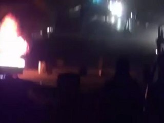 فري برس   دمشق كفرسوسة مظاهرة حاشدة واطلاق نار مباشر لتفريقها 31 1 2012