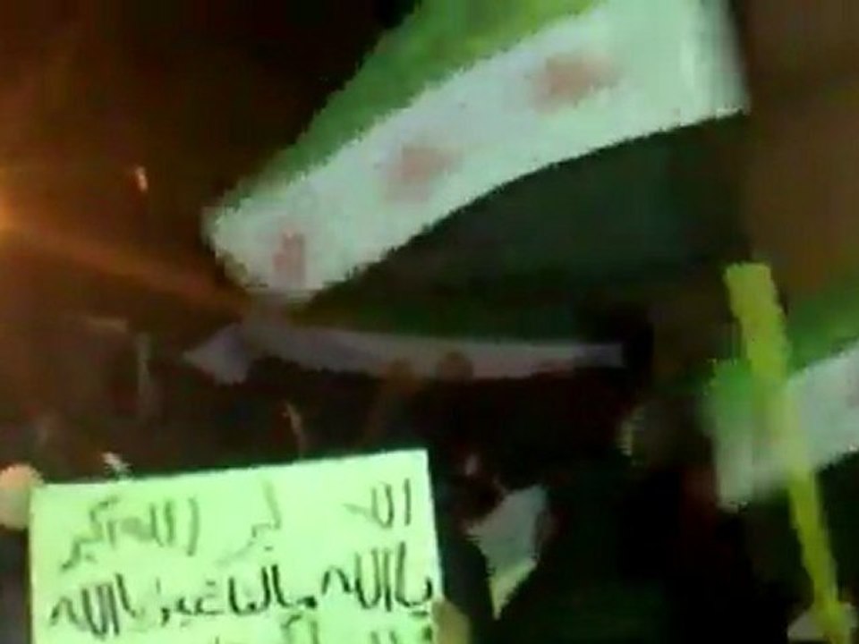 فري برس   دمشق تجمع أحرار القابون 31 1 2012 ج2