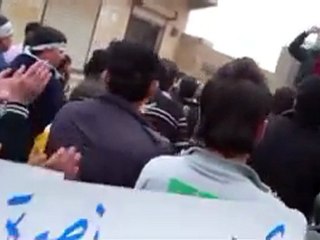 فري برس   إدلب   كفرعويد مظاهرة الثلاثاء 31 1 2012