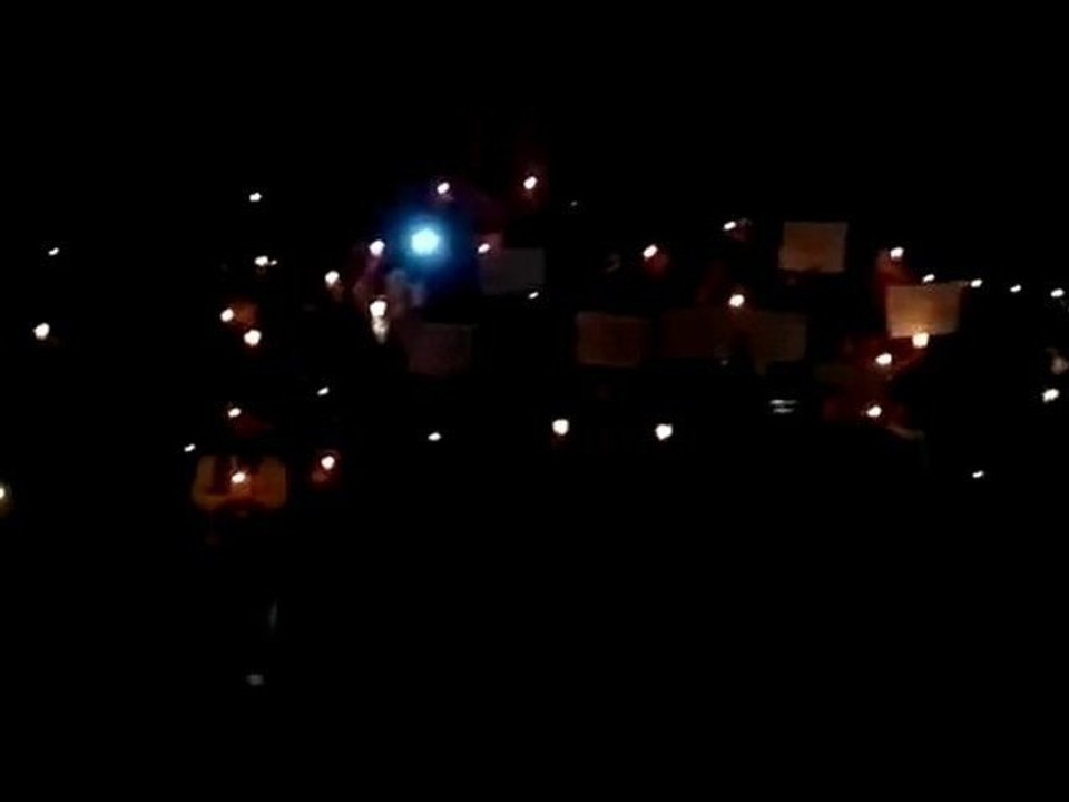 فري برس   إدلب   معرة مصرين مسائية شموع 31 1 2012 ج3