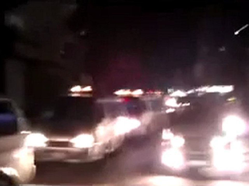 فري برس   أحرار غوطة دمشق الغربية ببيلا قطعالطريق المؤدي إلى السيدة زينب 31 1 2012