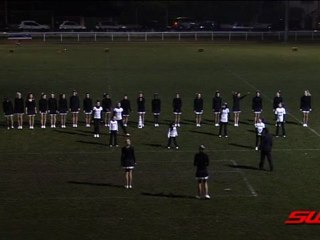 cheerleaders match CENTAURES vs BLACKSPANTHERS