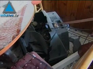 Cohete kasam impacta en vivienda en Sderot