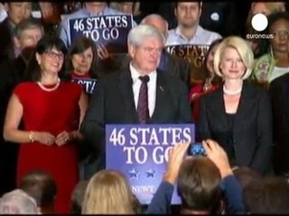 Cumhuriyetçi Gingrich Romney'yi 'halk gücü' ile yenecek
