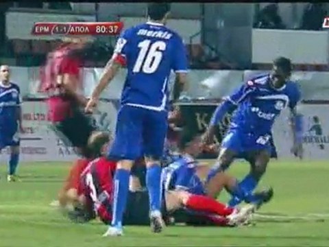 Ερμής-Απόλλων 3-1: Γκολ και φάσεις (Κύπελλο)