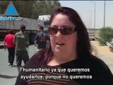 Habitantes del sur de Israel bloquean el paso de la ayuda a