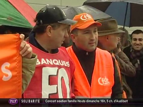 Grève des salariés du Crédit Mutuel - CIC (Toulouse)