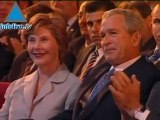بوش يلقي خطابا في المؤتمر الرئاسي لبيرس