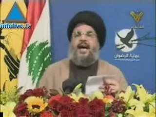 خطاب حسن نصراللة في احتفالات لبنان