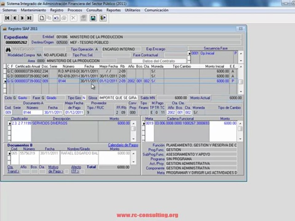 CIERRE CONTABLE 2012 (CUARTA PARTE)