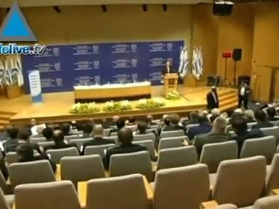Knesset rocket drill