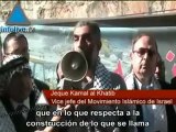 Musulmanes protestan en Jerusalén