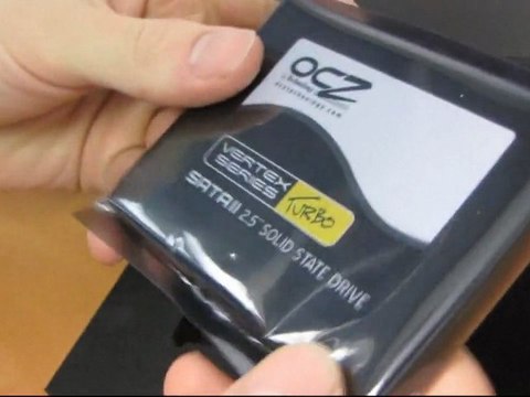 OCZ Vertex Turbo Indilinx SSD Solid State Drive Unboxing & First Look Linus Tech Tips