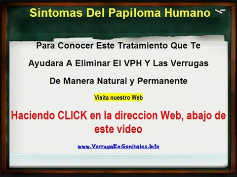 Sintomas Del Papiloma Humano