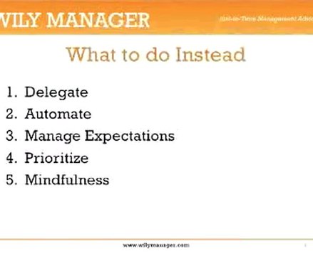 Multitasking Skills - A Step by Step Guide for Busy Managers