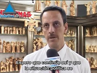 Belén se prepara para la Navidad